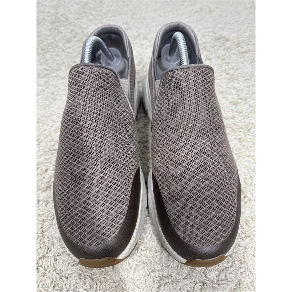 Skechers Mens Go Walk Arch Fit Slip On Comfort Sneakers Taupe Brown‎ Size 8.5M